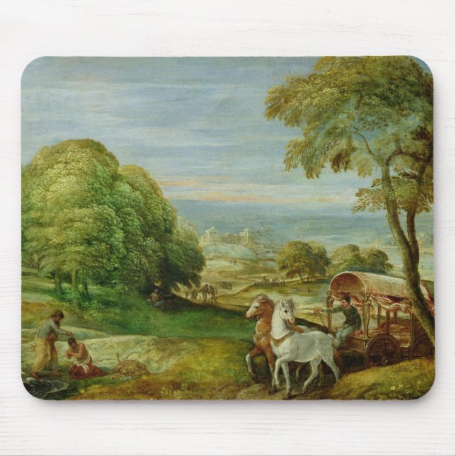 Mousepad O baptismo do Eunuch etíope (Frente)