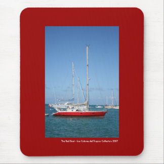Mousepad O barco vermelho