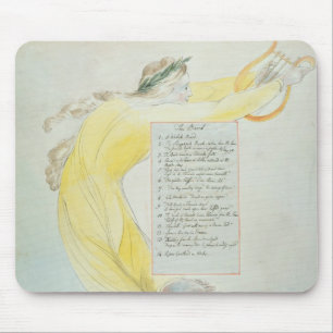 Mousepad "O bardo", projeta 52 "dos poemas de Thomas GR