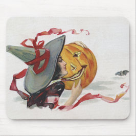 Mousepad O Beijo da Bruxa: Um Jack o Lanterna no Halloween