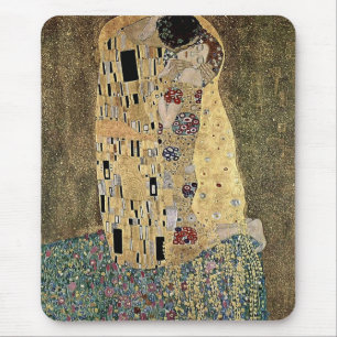 Mousepad O beijo de Gustavo Klimt (cerca de 1908)