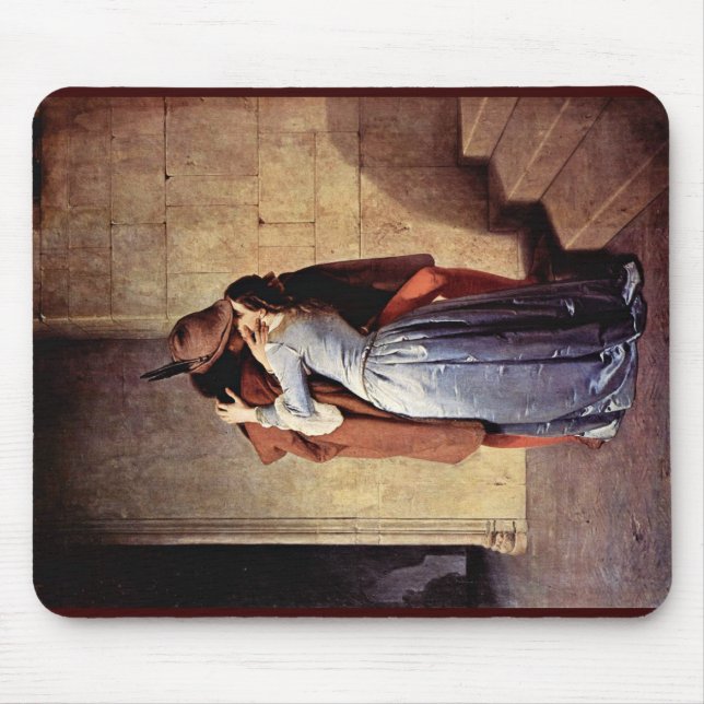 Mousepad O beijo por Hayez Francesco (Frente)