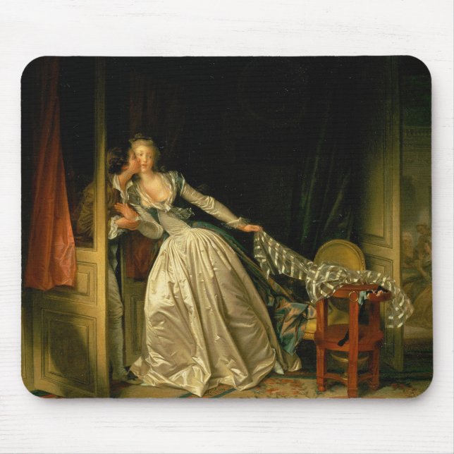 Mousepad O Beijo Roubado Fragonard (Frente)