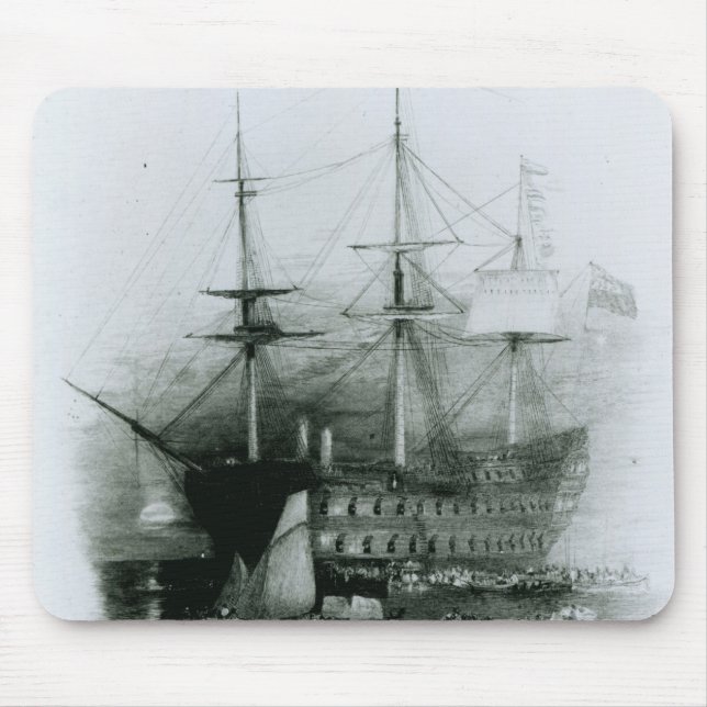Mousepad O Bellerophon no som de Plymouth (Frente)