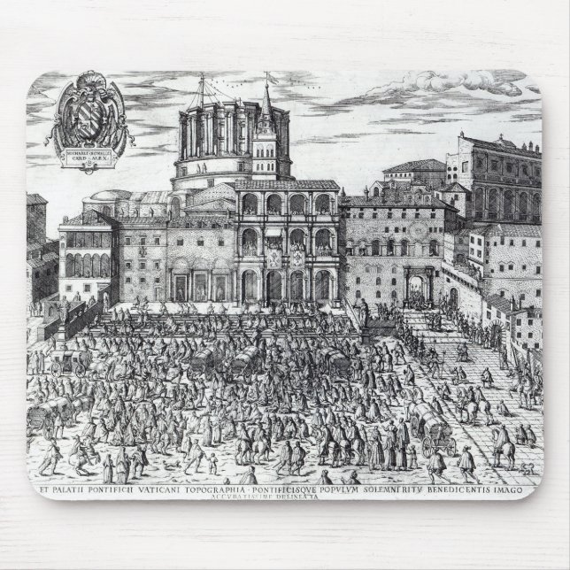 Mousepad O Benediction do papa Pius V (Frente)
