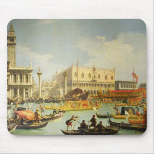 Mousepad O Betrothal do Doge Venetian ao Adriático