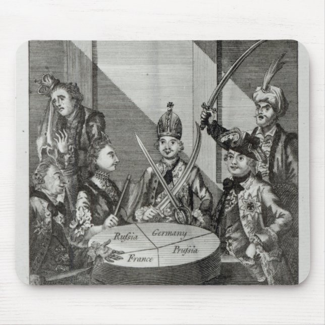 Mousepad O bolo a prumo polonês, c.1772 (Frente)
