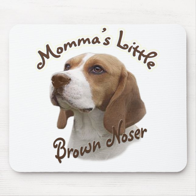 Mousepad O Brown Noser de Momma (Frente)