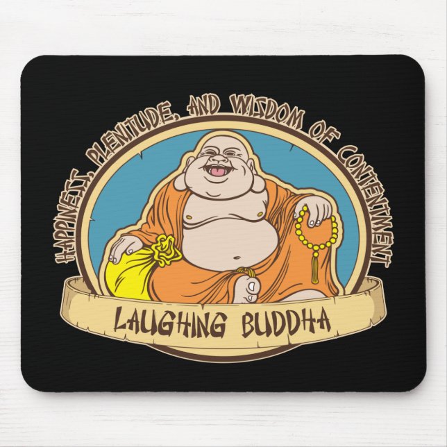 Mousepad O Buddha de riso (Frente)