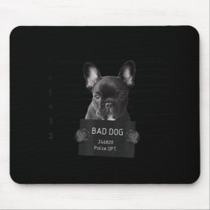 Mousepad O Buldogue Francês Cachorro Mau Jail Frenchie Cach