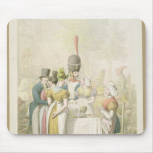 Mousepad O bulevar du Templo, 'do quadro de