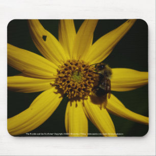 Mousepad O Bumble e o Girassol