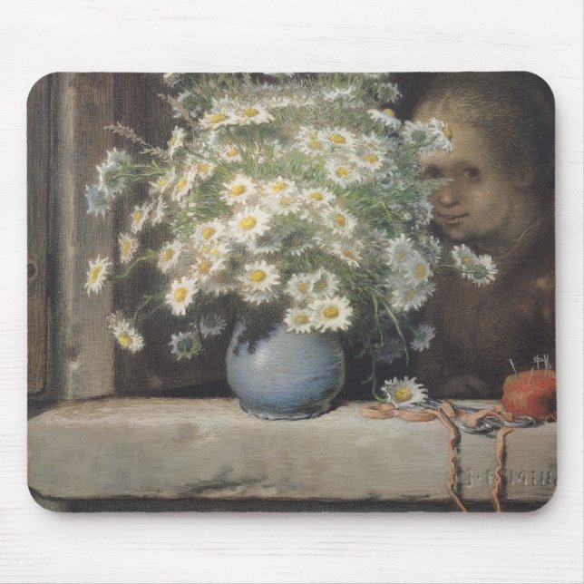 Mousepad O buquê de Margueritas, 1866 (Frente)