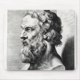 Mousepad O busto de Plato gravou por Lucas Emil
