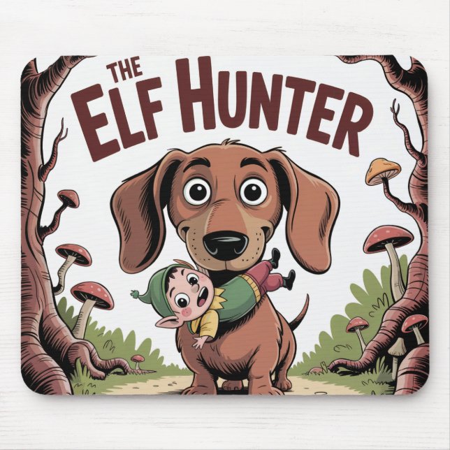 MOUSEPAD O CAÇADOR DE ELFOS (Frente)
