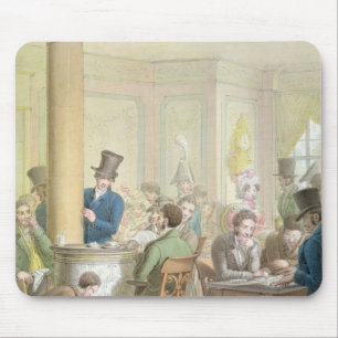 Mousepad O café de Comércio, 'do quadro de Paris