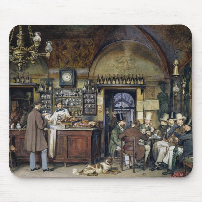 Mousepad O café em Roma, 1856 (Frente)