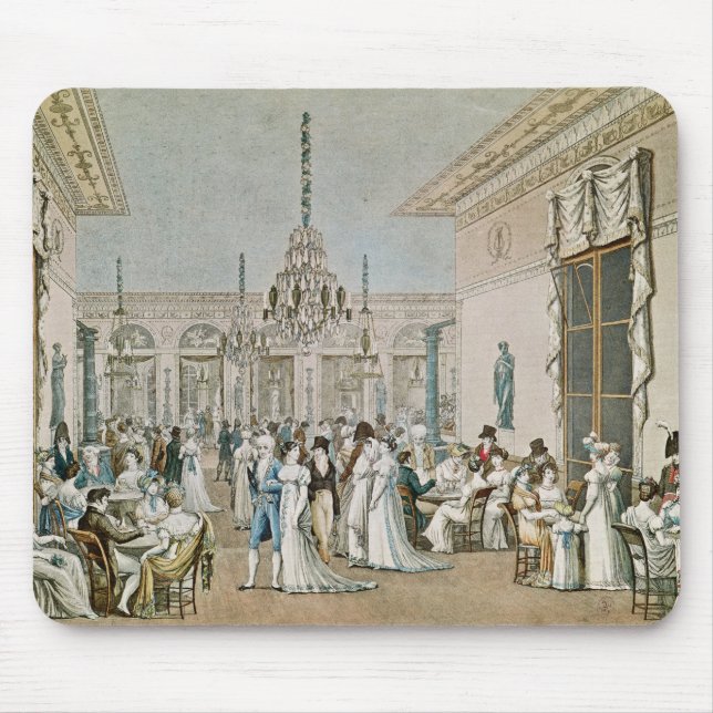 Mousepad O café Frascati em 1807 (Frente)
