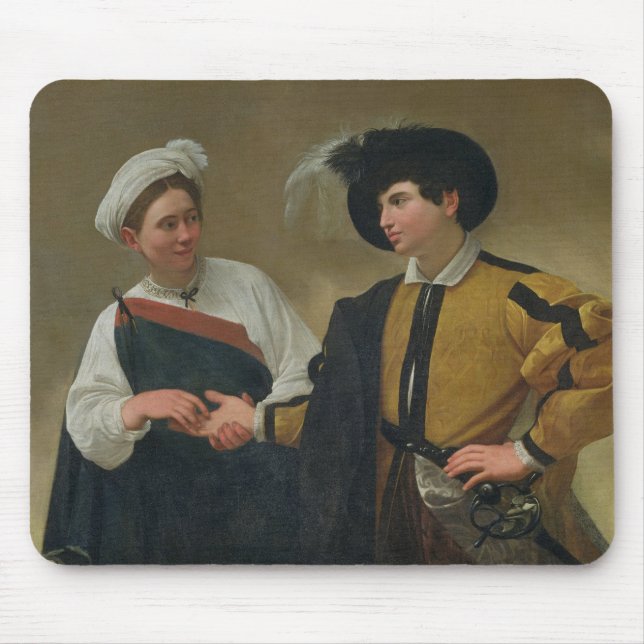 Mousepad O caixa de fortuna (La Buona Ventura), c.1594 (Frente)