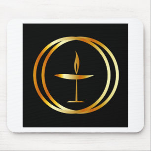 Mousepad O cálice flamejante