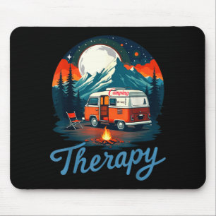 Mousepad O camping é minha terapia