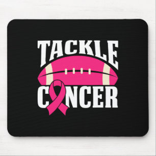 Mousepad O Cancer de futebol "Sensibilização para a Mama" c