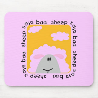Mousepad O carneiro diz o camiseta e os presentes do Baa