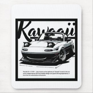 Mousepad o carro "KAWAAII"