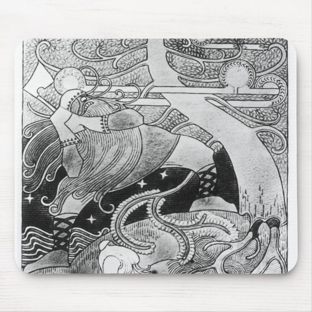 Mousepad O carvalho enorme é reduzido (Frente)