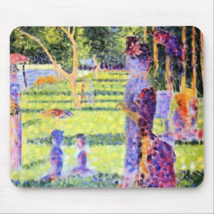 Mousepad O Casal de Georges Seurat, Pointillismo Vintage