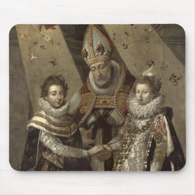 Mousepad O casamento de Louis XIII (Frente)