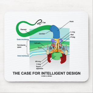 Mousepad O Caso Do Design Inteligente (Flagellum)