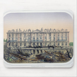 Mousepad O castelo de Meudon Bombardeamento