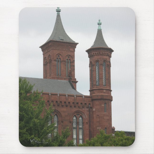 Mousepad O Castelo Smithsonian, Washington D.C. (Frente)