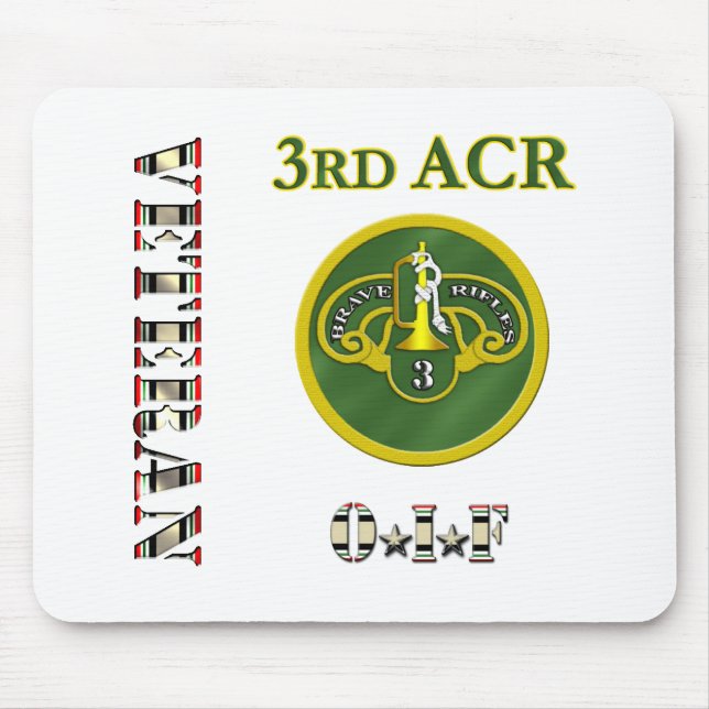 Mousepad ó Cavalaria blindada OIF (Frente)