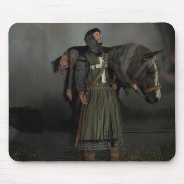 Mousepad O cavaleiro do hospitaller (Frente)