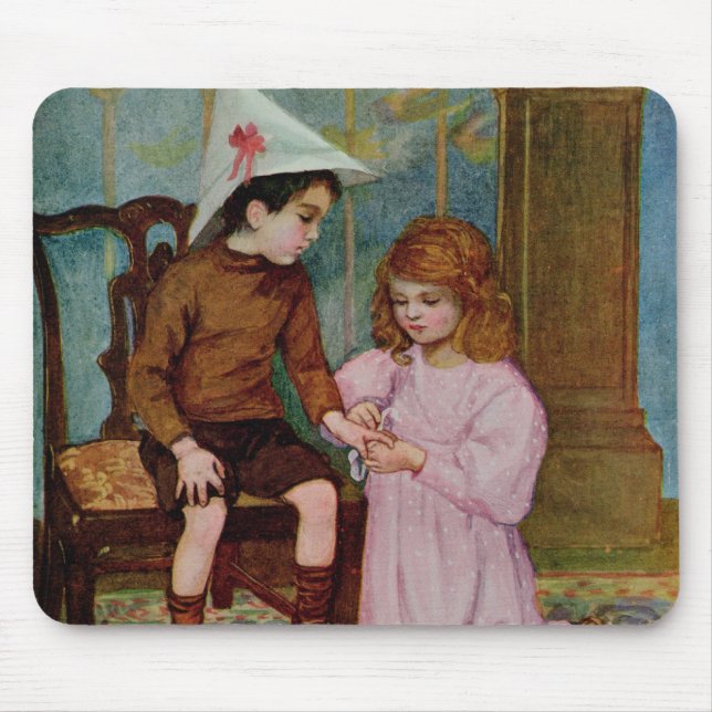 Mousepad O cavaleiro ferido (Frente)