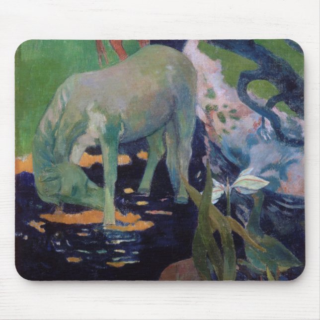 Mousepad O Cavalo Branco, Gauguin (Frente)