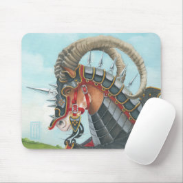 Mousepad O Cavalo de Guerra de Sir Gawain Gringolet