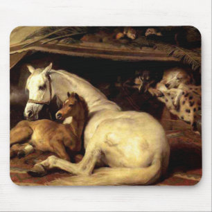 Mousepad O cavalo do vintage