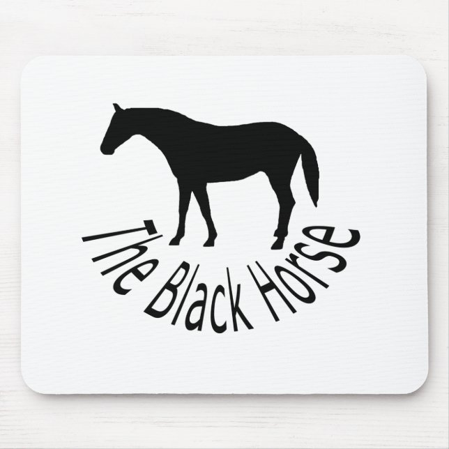 Mousepad O cavalo irlandês (Frente)