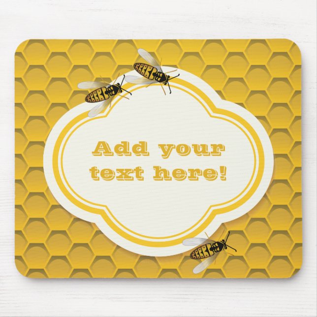 Mousepad O Cefaleia e as Abelhas (Frente)