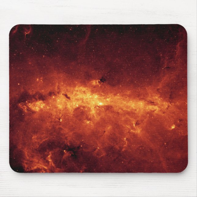 Mousepad O centro da Via Látea afunda com poeira (Frente)