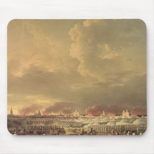 Mousepad O cerco de Lille por Albert de Saxe-Tachen (Frente)