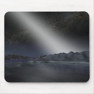Mousepad O céu nocturno de um planeta estrangeiro