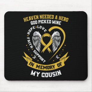 Mousepad O Céu Precisava de um Herói Deus Escolheu o Primo