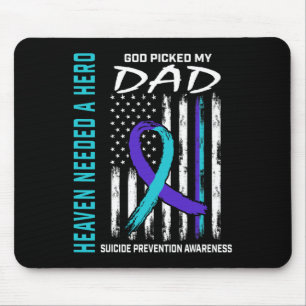 Mousepad O céu precisava de um herói Deus escolheu o suicíd