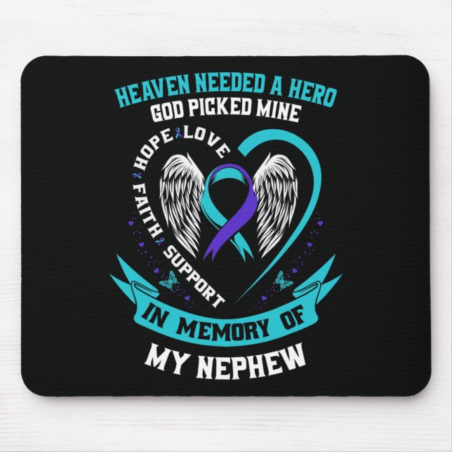 Mousepad O Céu Precisava De Um Herói Que Deus Pegou O Meu S (Frente)