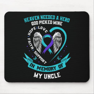 Mousepad O Céu Precisava De Um Herói Veterano Tio Suicídio 