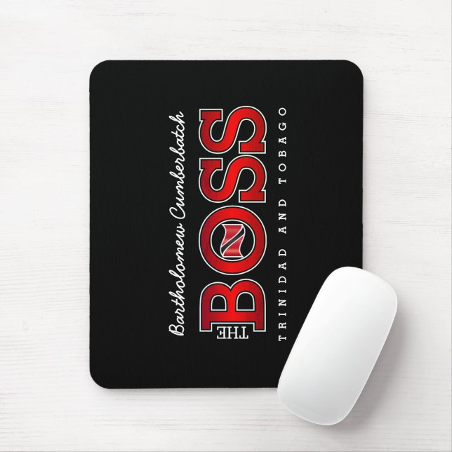 Mousepad O Chefe Trinidad & Tobago (Com mouse)